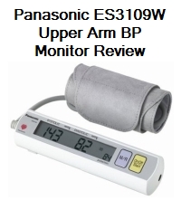 Panasonic ES3109W Upper Arm Blood Pressure Monitor Review